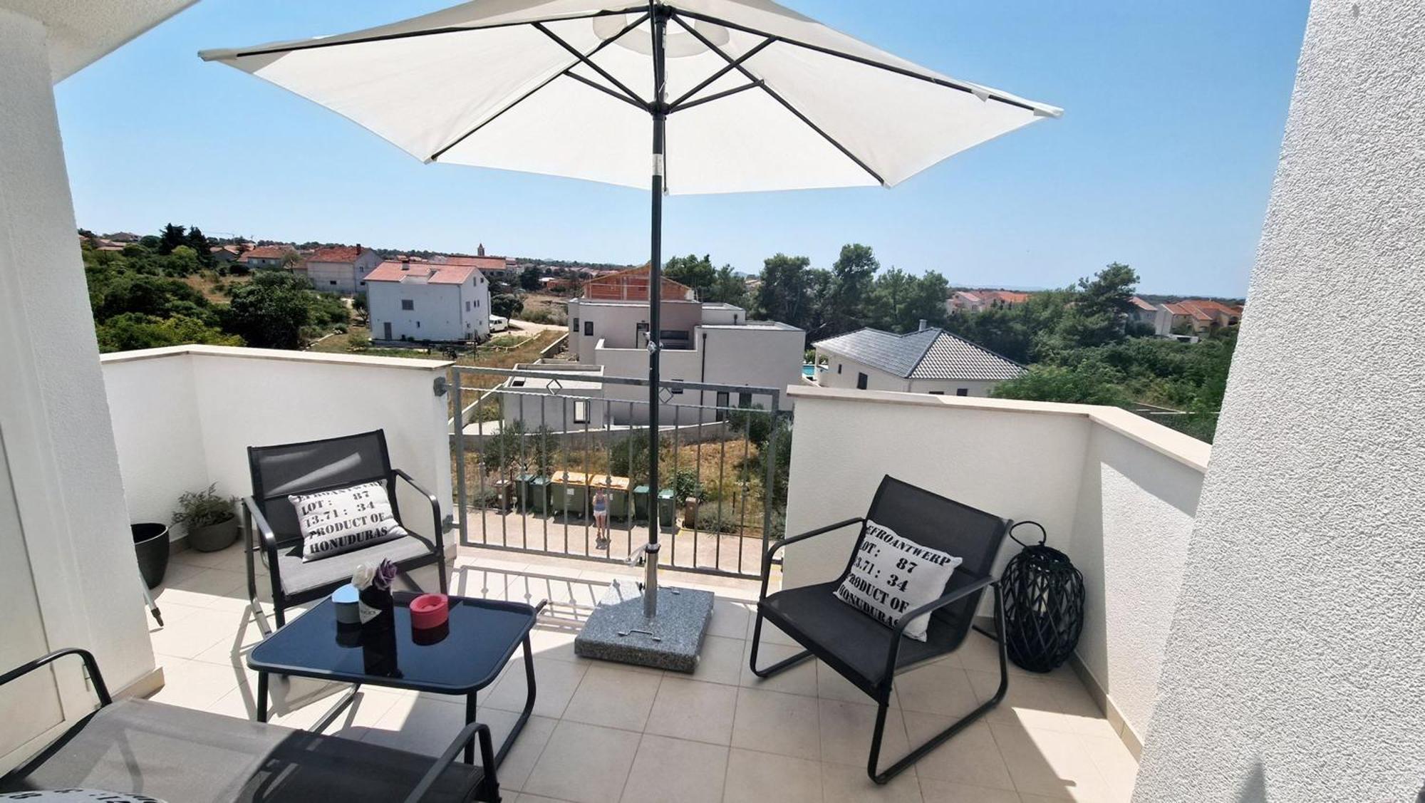 Apartment Malu Sunset Zadar Eksteriør billede